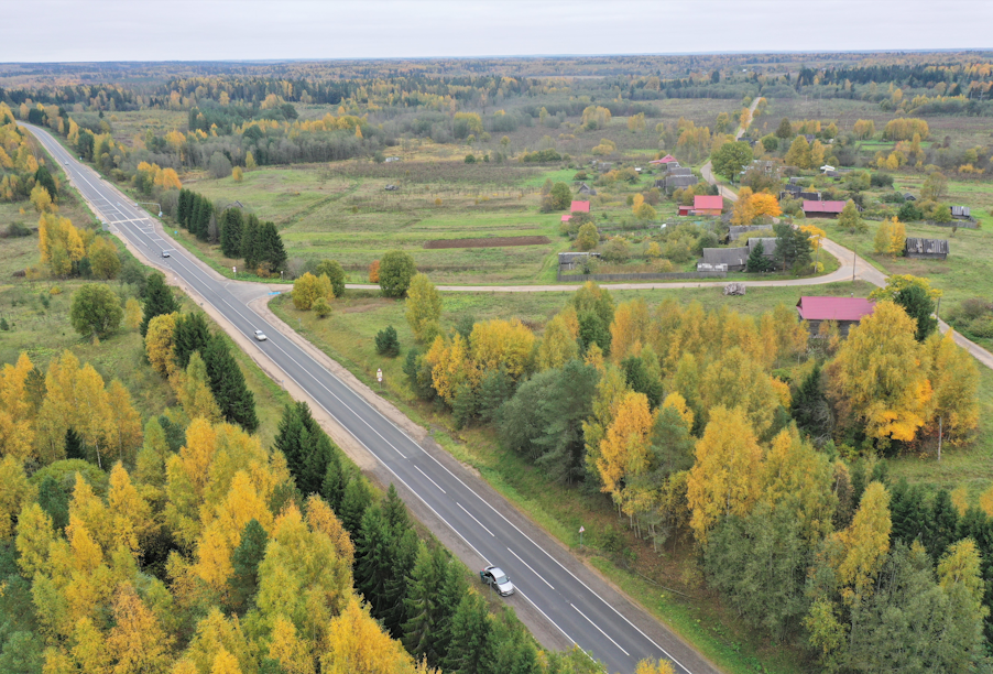 В Тверской области обновили дорожное покрытие на одном из ключевых туристических маршрутов региона